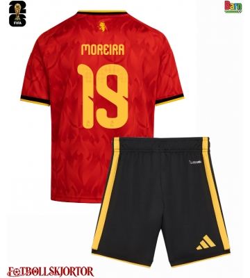 Belgien Diego Moreira #19 Hemmakläder Barn VM 2026 Kortärmad (+ Korta byxor)